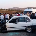 برخورد دو در محور پیرانشهر– نقده یک فوتی و ۵ مصدوم برجای گذاشت