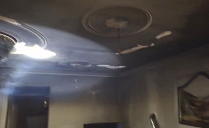 منزل مسکونی در بوکان دچار آتش سوزی شد