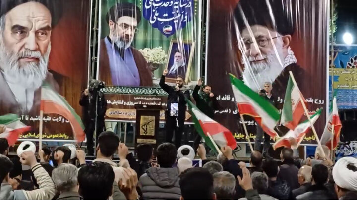 تکرار حماسه اقتدار ملی مردم چایپاره در خیابان