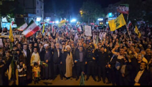 مردم خوی در واکنش به حمله موشکی سپاه؛ «نیروهای نظامی تشکر تشکر»